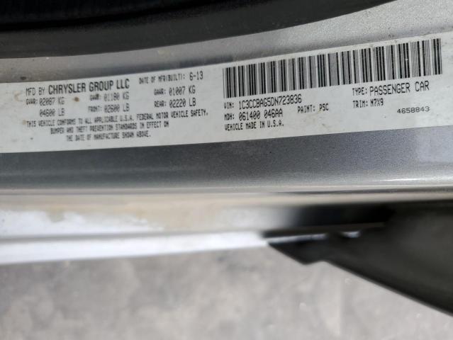 Photo 10 from auction – 2013 CHRYSLER 200 LX with VIN 1C3CCBAG5DN723836