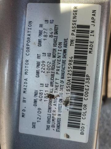 Photo 10 from auction – 2010 MAZDA 3 S with VIN JM1BL1S50A1255984