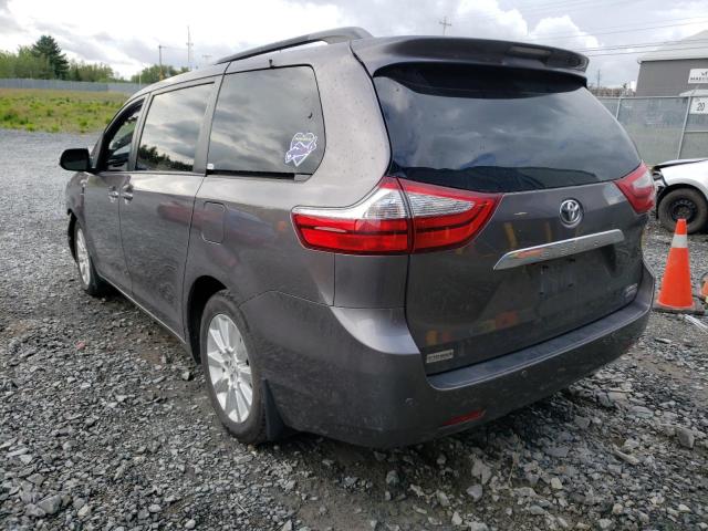 Photo 3 from auction – 2016 TOYOTA SIENNA XLE with VIN 5TDDK3DC1GS143810