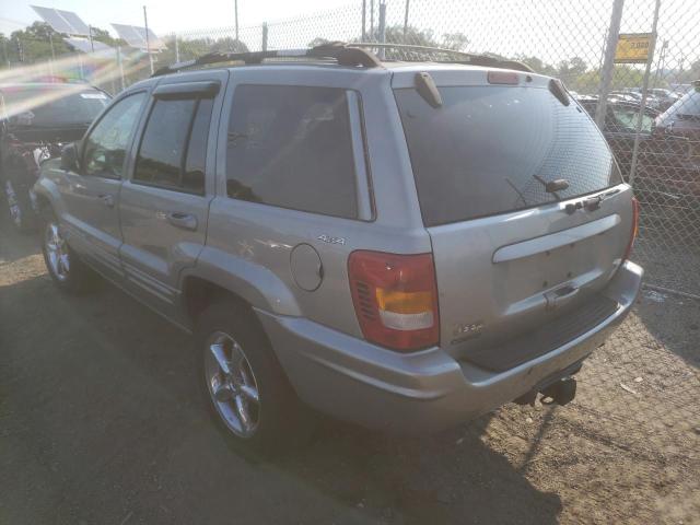 Photo 3 from auction – 2001 JEEP CHEROKEE with VIN 1J4GW58N61C704286