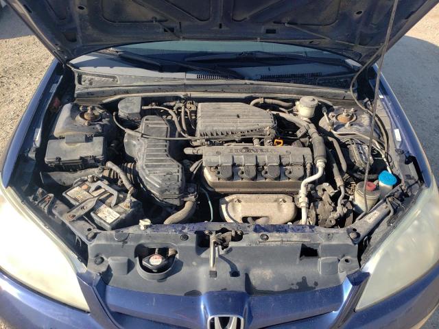 Photo 7 from auction – 2005 HONDA CIVIC LX with VIN 2HGES16625H035256
