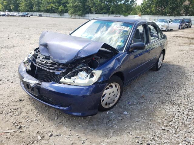 Photo 2 from auction – 2004 HONDA CIVIC LX with VIN 2HGES16564H557359
