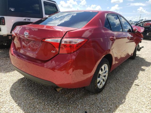 Photo 4 from auction – 2014 TOYOTA COROLLA L with VIN 5YFBURHE9EP054072