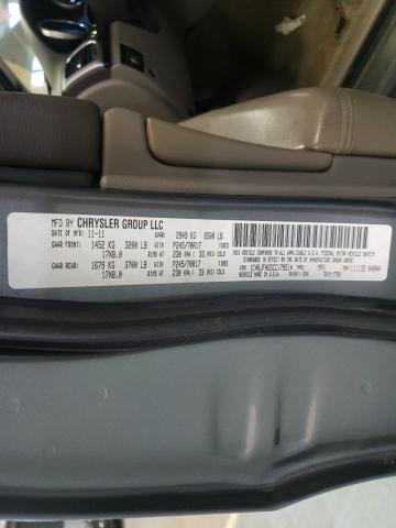 Photo 10 from auction – 2012 JEEP GRAND CHER with VIN 1C4RJFAG5CC179514