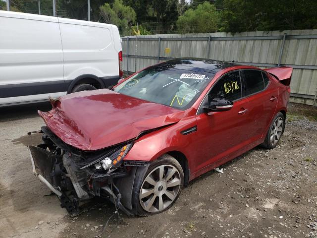 Photo 2 from auction – 2013 KIA OPTIMA SX with VIN 5XXGR4A69DG109754