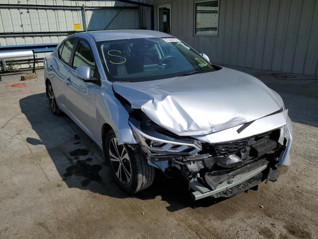 NISSAN SENTRA SV 2020 with VIN 3N1AB8CV0LY257516 - Photo from auction