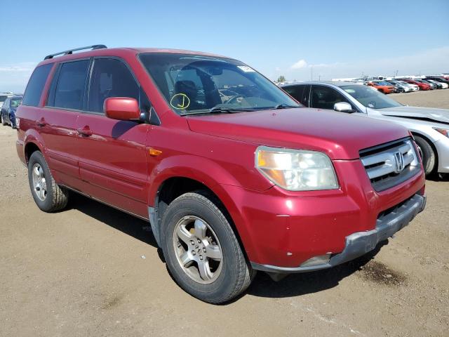 HONDA PILOT 2006 with VIN 2HKYF18686H502086 - Photo from auction