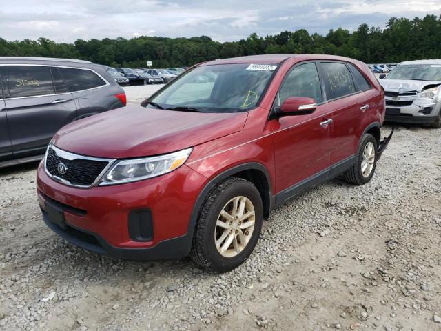 Photo 2 from auction – 2015 KIA SORENTO LX with VIN 5XYKT3A61FG631234