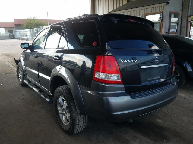 Photo 3 from auction – 2005 KIA SORENTO EX with VIN KNDJC733355488574