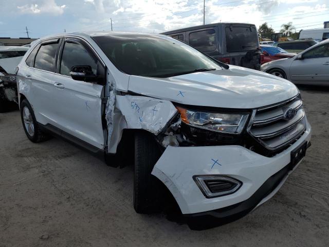 FORD EDGE SEL 2018 with VIN 2FMPK3J8XJBC18621 - Photo from auction