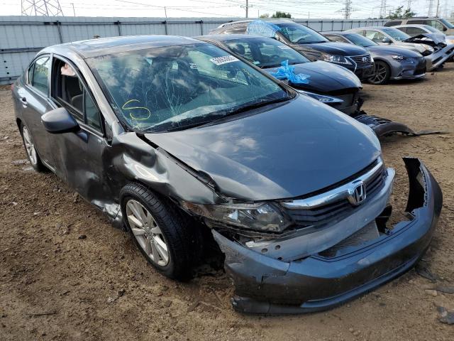 HONDA CIVIC EX 2012 with VIN 2HGFB2F88CH545961 - Photo from auction