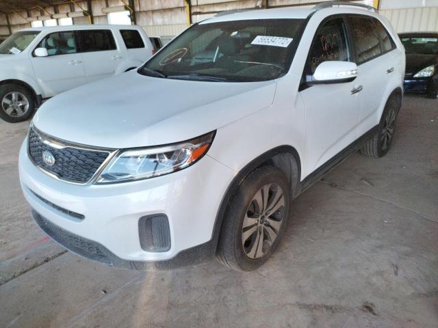 Photo 2 from auction – 2014 KIA SORENTO LX with VIN 5XYKT4A76EG459344