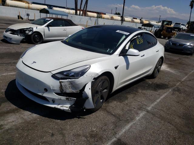Photo 2 from auction – 2021 TESLA MODEL 3 with VIN 5YJ3E1EA0MF985767