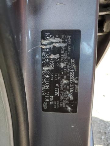 Photo 10 from auction – 2005 KIA SORENTO EX with VIN KNDJC733655408300