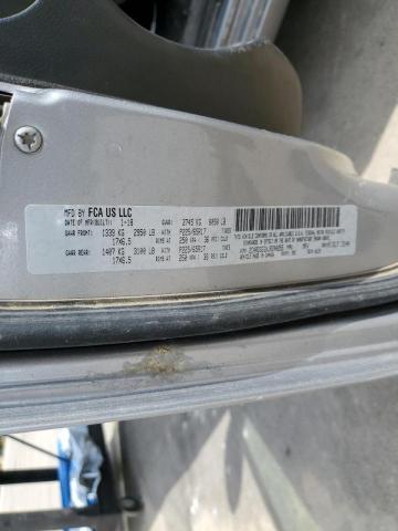Photo 10 from auction – 2018 DODGE GRAND CARA with VIN 2C4RDGEGXJR200255