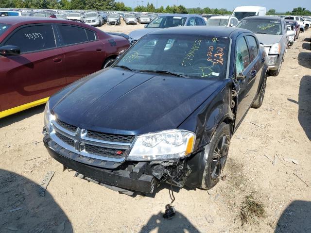 Photo 2 from auction – 2012 DODGE AVENGER SX with VIN 1C3CDZEG9CN276412