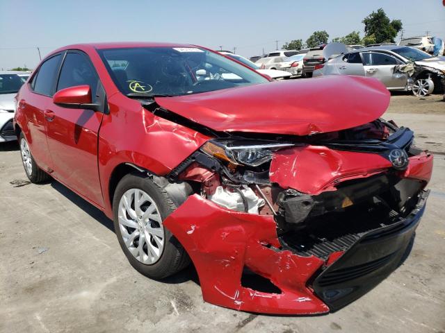 TOYOTA COROLLA L 2018 with VIN 5YFBURHEXJP840196 - Photo from auction