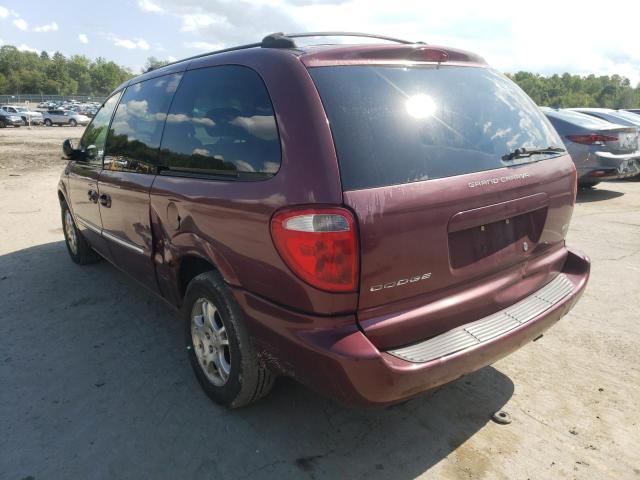 Photo 3 from auction – 2002 DODGE GRAND CARA with VIN 2B4GP54L02R574356