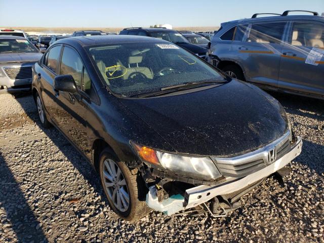 HONDA CIVIC EX 2012 with VIN 19XFB2F87CE382536 - Photo from auction