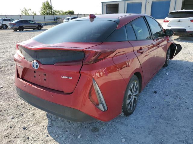 Photo 4 from auction – 2021 TOYOTA PRIUS PRIM with VIN JTDKAMFP0M3192686