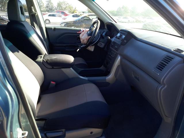 Photo 5 from auction – 2005 HONDA PILOT EXL with VIN 2HKYF18555H554443