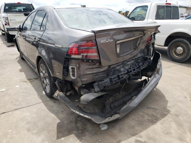 Photo 3 from auction – 2007 ACURA TL TYPE S with VIN 19UUA76667A020505
