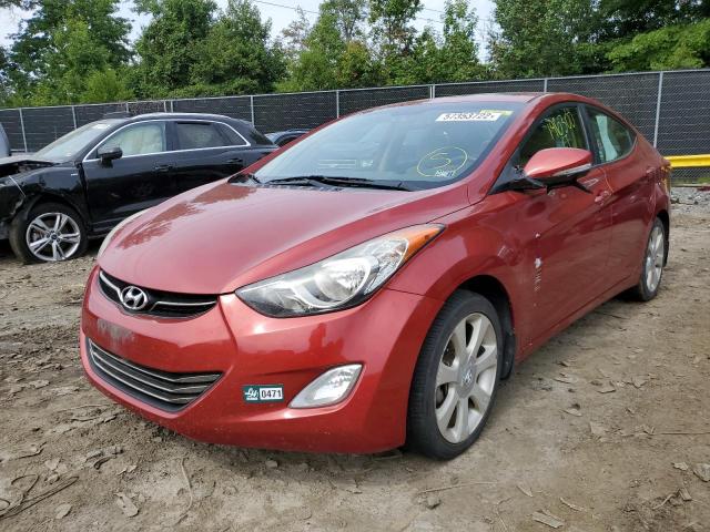 Photo 2 from auction – 2013 HYUNDAI ELANTRA GL with VIN KMHDH4AE8DU620522