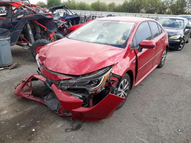 Photo 2 from auction – 2021 TOYOTA COROLLA LE with VIN JTDEAMDE9MJ032171