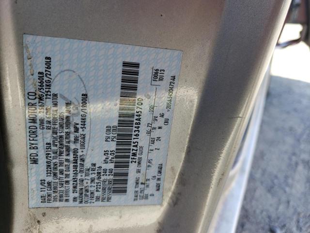 صورة رقم 10 من المزاد - 2004 FORD FREESTAR S مع VIN 2FMZA51634BA45700