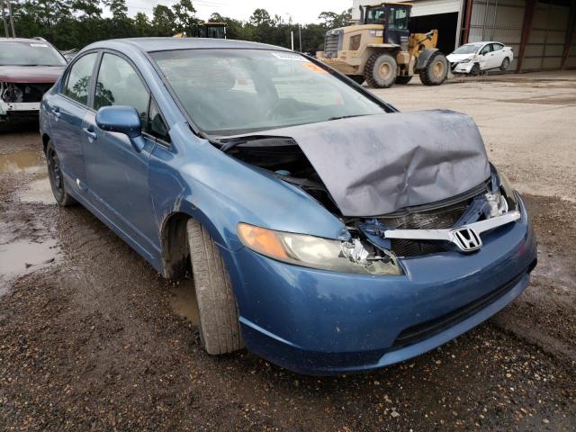 Photo 1 from auction – 2007 HONDA CIVIC LX with VIN 2HGFA16567H502891