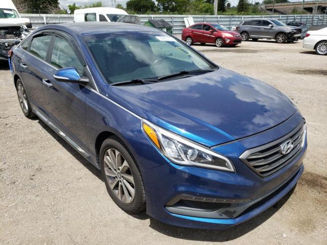 Photo 1 from auction – 2016 HYUNDAI SONATA SPO with VIN 5NPE34AF7GH435733