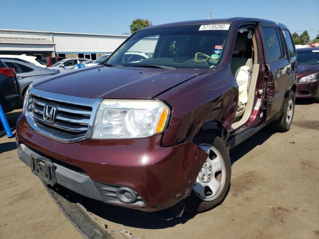 Zdjęcie 2 z aukcji – 2013 HONDA PILOT LX z VIN 5FNYF4H2XDB068151