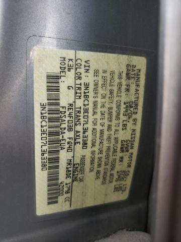 Photo 10 from auction – 2007 NISSAN VERSA S/SL with VIN 3N1BC13E07L363380