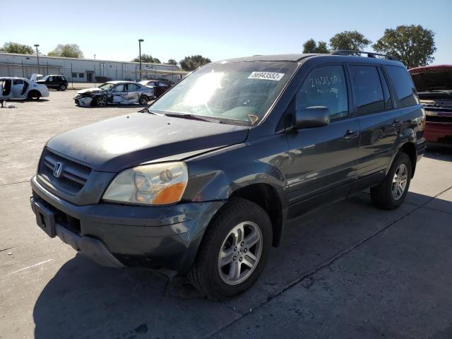Photo 2 from auction – 2003 HONDA PILOT EXL with VIN 2HKYF18523H526547