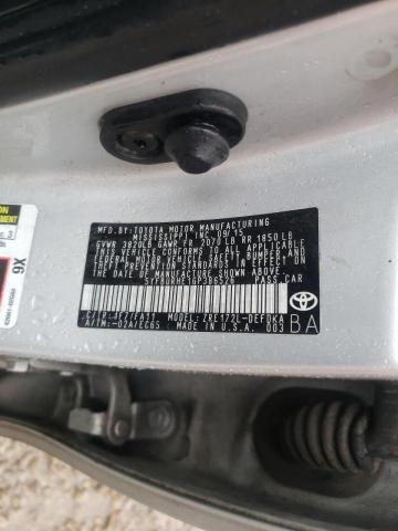 Photo 10 from auction – 2016 TOYOTA COROLLA L with VIN 5YFBURHE1GP386526