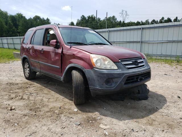 HONDA CR-V EX 2006 with VIN JHLRD68866C012298 - Photo from auction