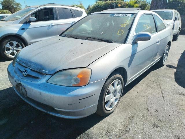 Photo 2 from auction – 2001 HONDA CIVIC SI with VIN 1HGEM22991L073497