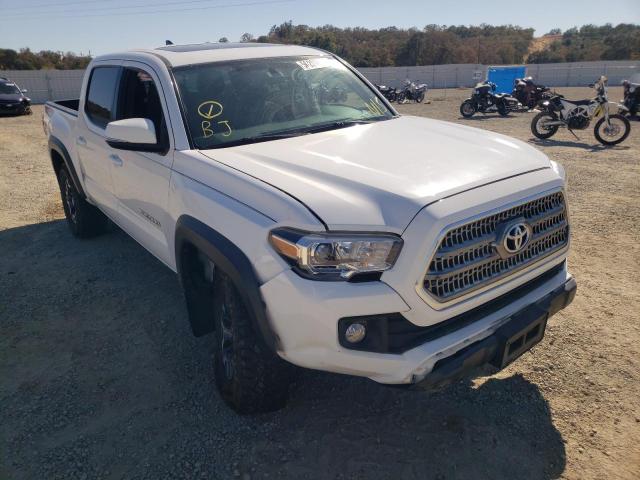 TOYOTA TACOMA DOU 2017 with VIN 3TMCZ5AN2HM099441 - Photo from auction