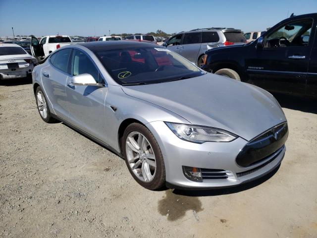 TESLA MODEL S 2014 with VIN 5YJSA1H19EFP60851 - Photo from auction