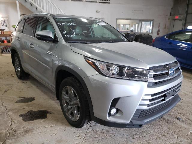 TOYOTA HIGHLANDER 2017 with VIN 5TDDGRFH8HS035490 - Photo from auction