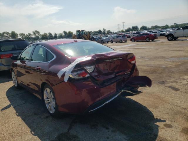 Photo 3 from auction – 2015 CHRYSLER 200 LIMITE with VIN 1C3CCCAB8FN652628