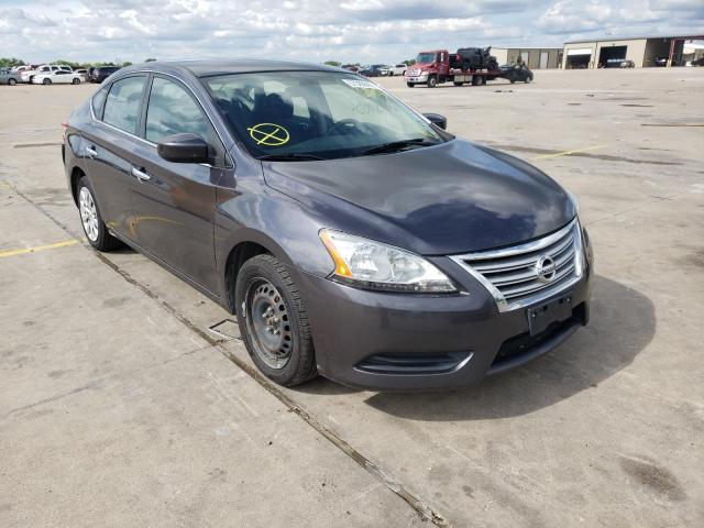 NISSAN SENTRA S 2014 with VIN 3N1AB7AP0EL658594 - Photo from auction