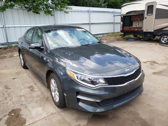 KIA OPTIMA LX 2016 with VIN 5XXGT4L38GG078909 - Photo from auction