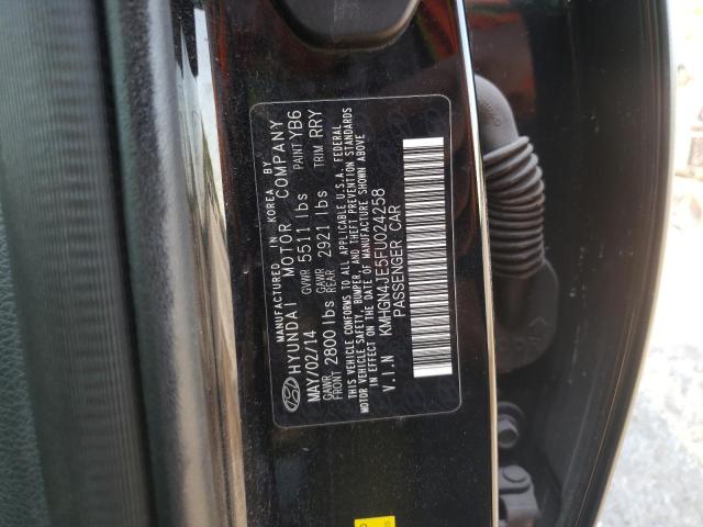 Photo 10 from auction – 2015 HYUNDAI GENESIS 3. with VIN KMHGN4JE5FU024258