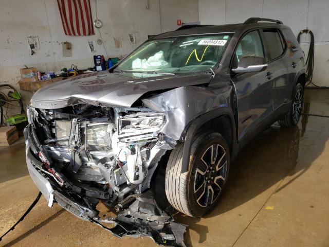 Photo 2 from auction – 2021 GMC ACADIA SLT with VIN 1GKKNULS6MZ210610