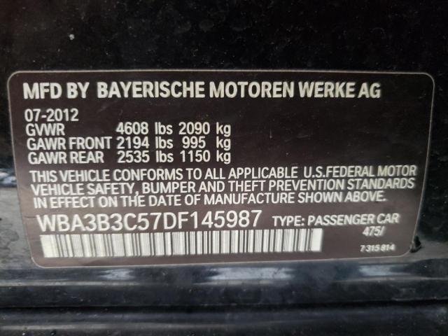 Foto 10 de la subasta – 2013 BMW 328 XI con VIN WBA3B3C57DF145987