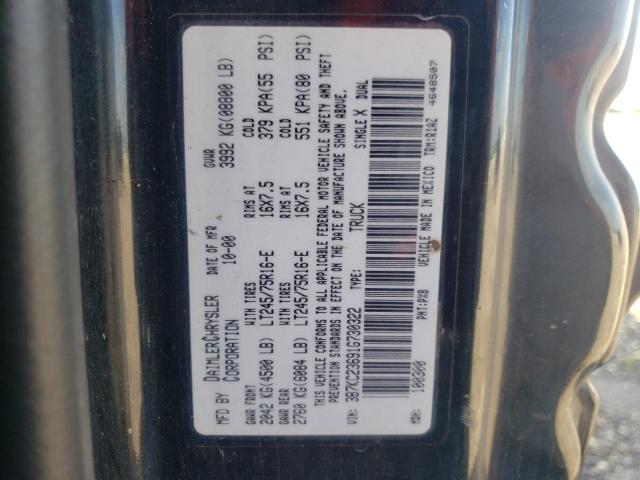 Photo 10 from auction – 2001 DODGE RAM 2500 with VIN 3B7KC23691G730322