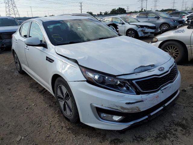 KIA OPTIMA HYB 2012 with VIN KNAGM4AD8C5019363 - Photo from auction