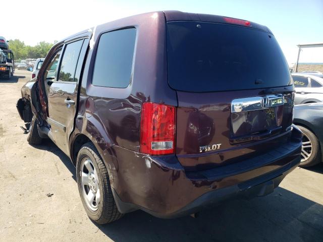 Photo 3 from auction – 2013 HONDA PILOT LX with VIN 5FNYF4H2XDB068151