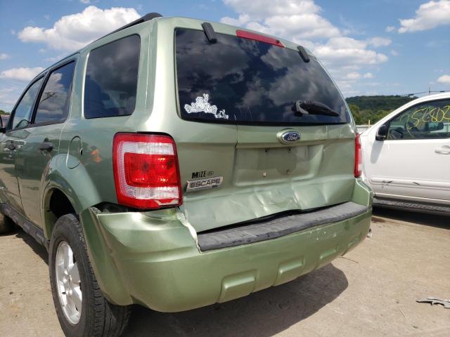 Photo 9 from auction – 2008 FORD ESCAPE XLT with VIN 1FMCU03Z18KA76527